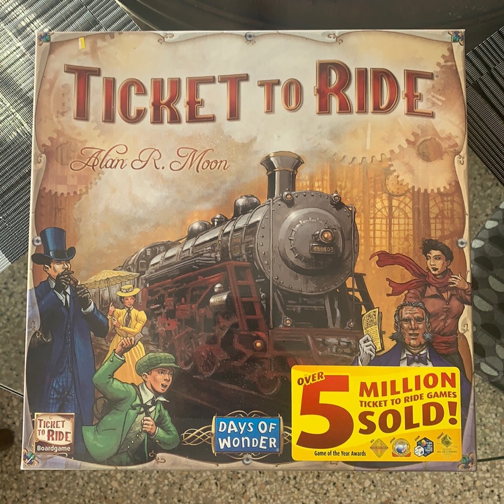 NEW! - Ticket to Ride - Board Game - SEALED